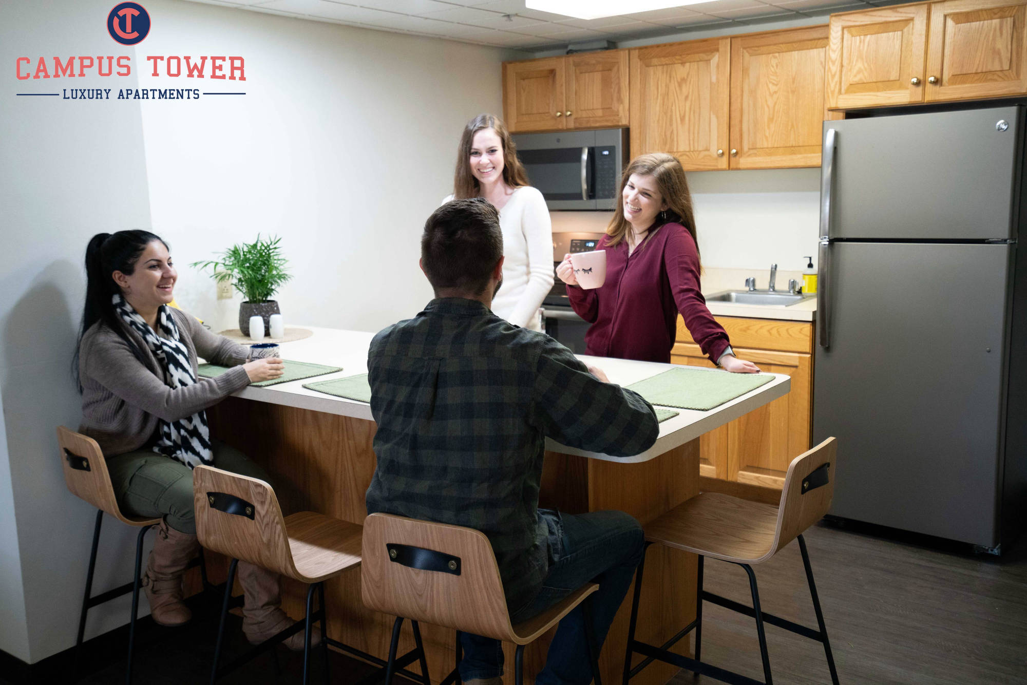 Campus Tower Kitchen